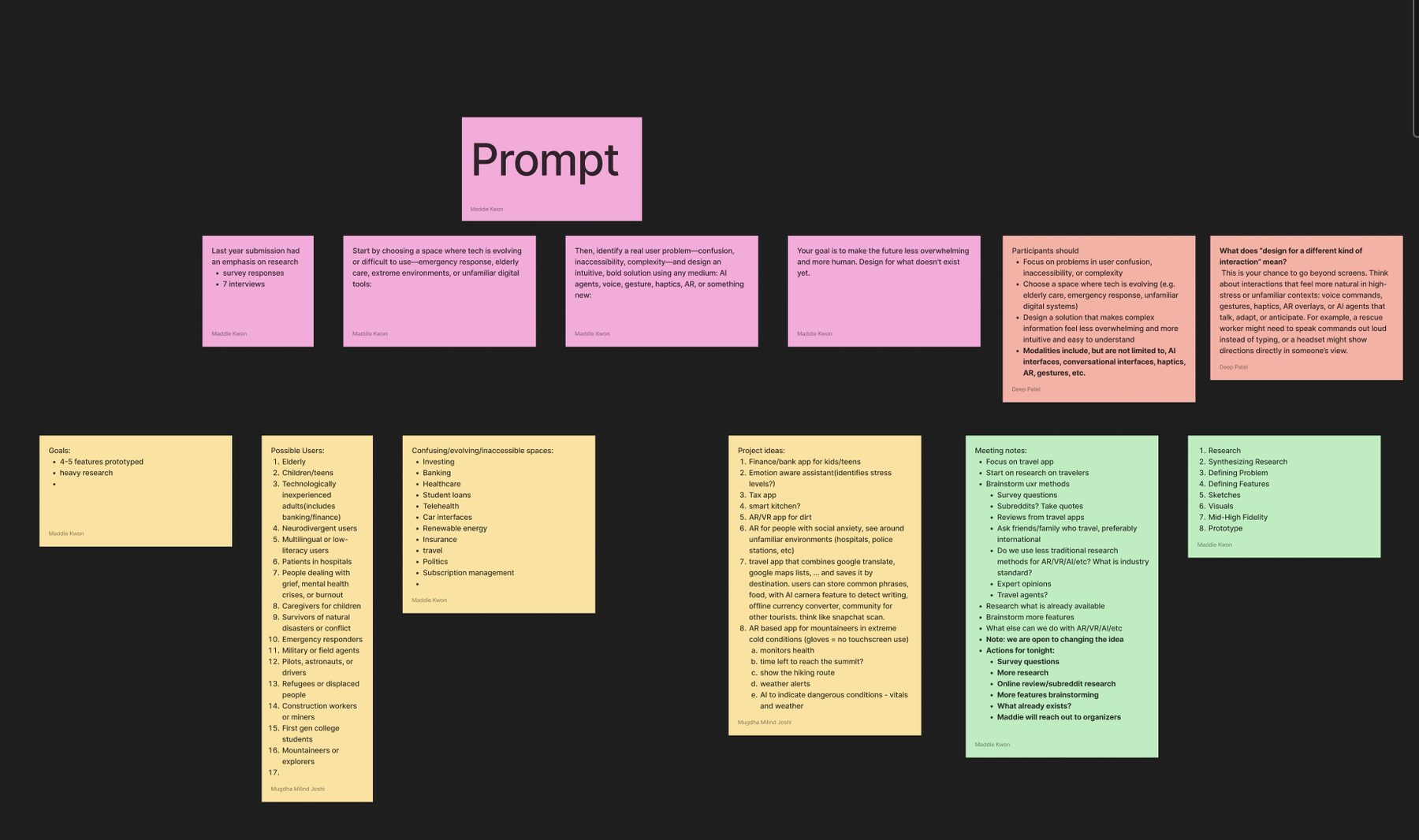 Competitive analysis matrix comparing Haven with World Around Me, TripLingo, VoiceMap, and Chronos across AR, offline tools, cultural etiquette, accessibility, AI reminders, safety, and calming UX